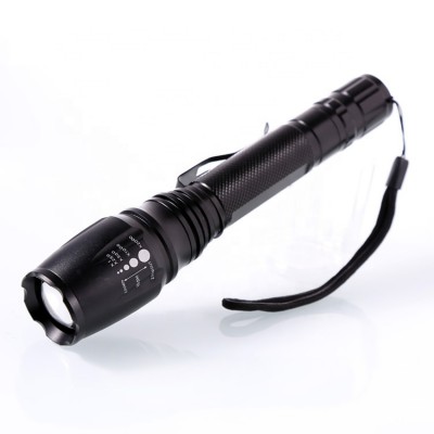 T6G-2 Powerful XML-T6 Rechargeable Torch Light Super Bright 18650 Battery Flashlight